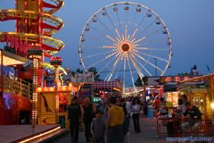 La Grande Roue au Luna-Park de Carnon