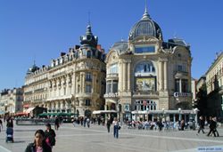 Montpellier, Place de la Comédie