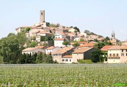 Montady: Vue d'ensemble du vieux village